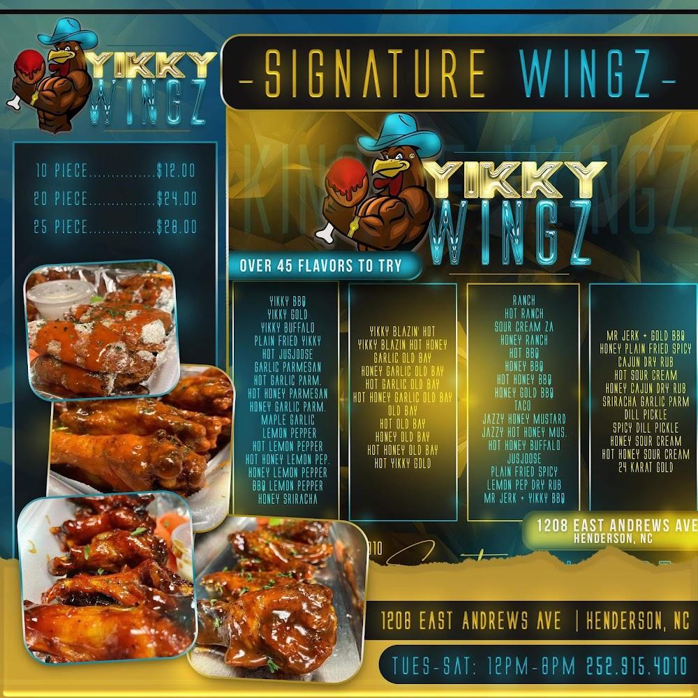 YIKKY WINGZ Menu image 2