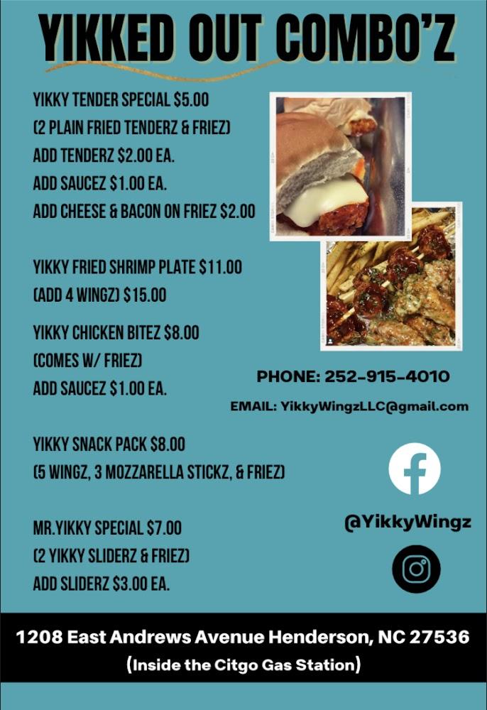 YIKKY WINGZ Menu image 3